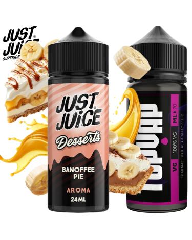 Banoffee Pie Longfill 24ml/120 Just Juice Desserts