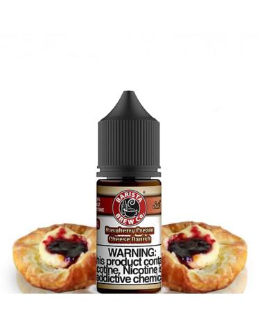 BARISTA BREW SALT Raspberry Cream Cheese Danish 10 ml – Líquido com sais de nicotina