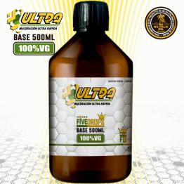 Base 500ml VG Ultra by Five Drops | Glicerina Vegetal 100% VG