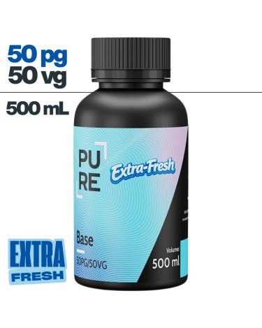 Base DIY Extra Fresh 500ml 50/50 PURE