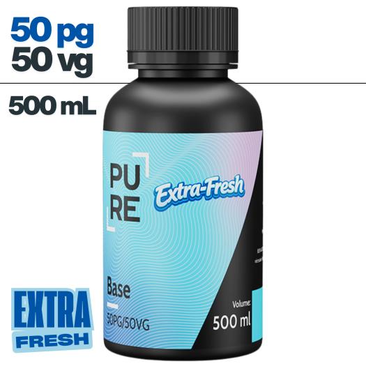 Base DIY Extra Fresh 500ml 50/50 PURE