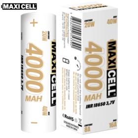 Pilha 18650 16A 4000mAh Maxi Cell