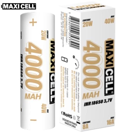 Pilha 18650 16A 4000mAh Maxi Cell