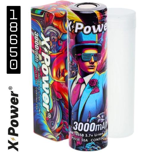 Pilha 18650 | 3000mAh | X Power