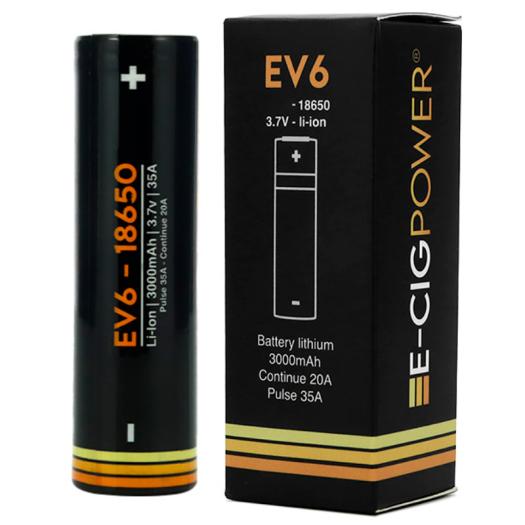 Bateria 18650 EV6C 3500mAh - E-Cig Power
