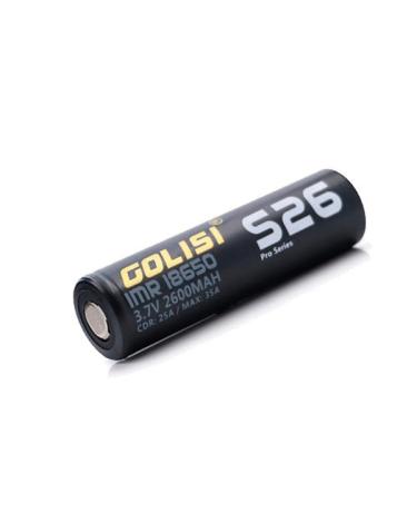→ Batería 18650 GOLISI S26 2600MAH 35A CDR (1ud y Pack de 2uds)