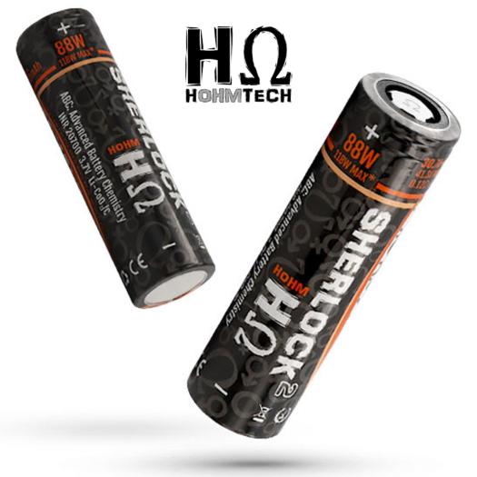 Pilha 20700 3116mAh Hohm Sherlock 2 - Hohm Tech