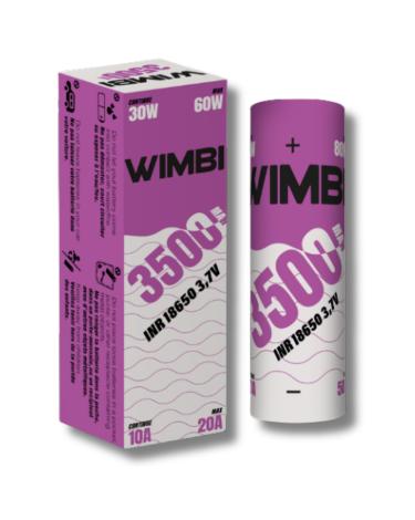 Pilha 20A 18650 3500mAh WIMBI