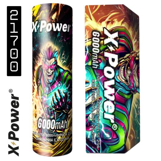 Pilha 21700 | 6000mAh | X Power