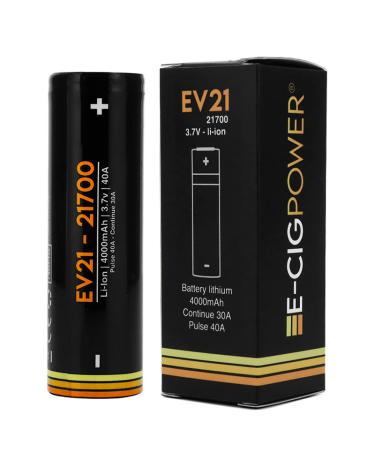 Bateria 21700 EV21 4000mAh - E-Cig Power