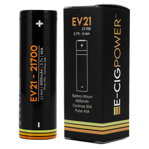 Bateria 21700 EV21 4000mAh - E-Cig Power