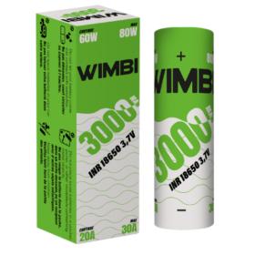 Pilha 30A 18650 3000mAh WIMBI
