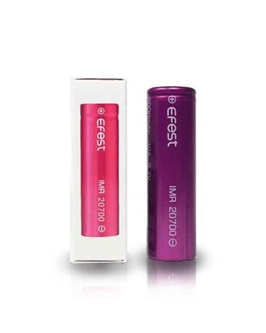 → Batería EFEST 20700 - 3000mAh 30A FLAT TOP (1 Ud. y Pack 2 Uds.)