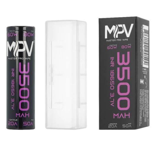 Pilha MPV 18650 20A 3500mAh - Master Pro Vape (1 ud)