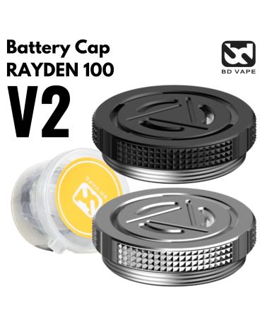 Battery Cap para Rayden 100 V2.0 Modelo Knurl - BD Vape