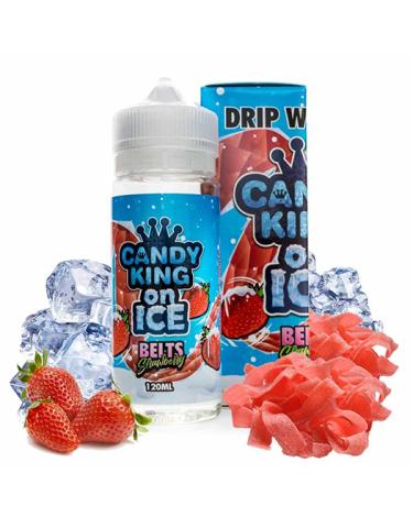 BELTS STRAWBERRY ON ICE – Candy King – 100 ml + 2 Nicokit