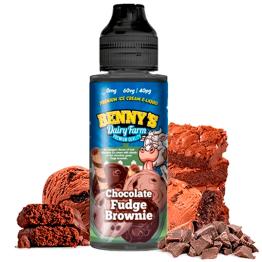 Bennys Dairy Chocolate Fudge Brownie 100ml + Nicokits gratis
