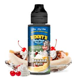 Bennys Dairy Farm Banana Split 100ml + Nicokits gratis – Bennys Dairy