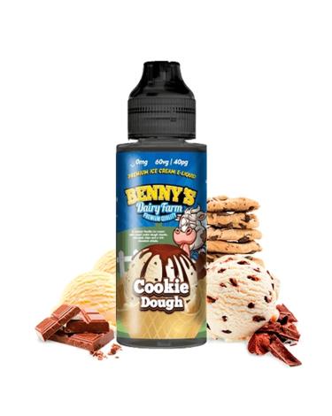 Bennys Dairy Farm Cookie Dough 100ml + Nicokits gratis - Bennys Dairy