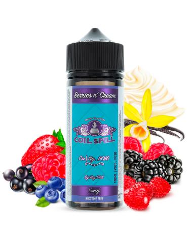 Berries N Cream By Coil Spill - 100ml + 2 Nicokits Gratis