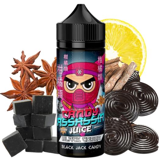 Black Cobra 100ml Candy Assassin Juice by Fantasi