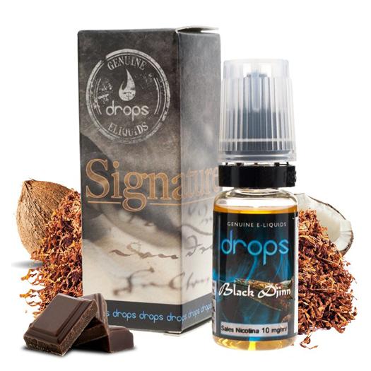BLACK DJINN Drops Sales 10 ml 10mg y 20mg - SAIS DE NICOTINA
