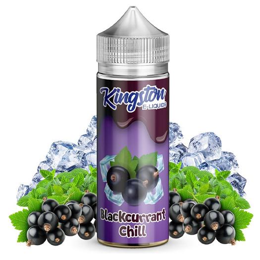 Blackcurrant Chill - Kingston E-liquids 100ml + Nicokits Gratis