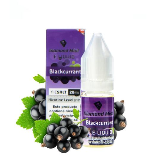 Blackcurrant - DIAMOND MIST NIC SALT 10 ml - 20 mg - Líquido con SALES DE NICOTINA
