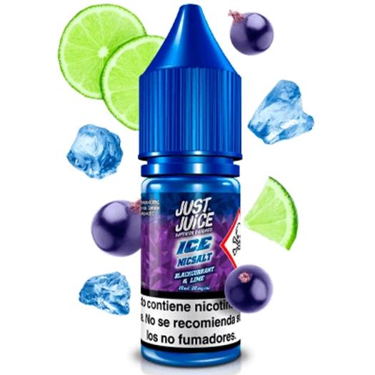 Blackcurrant Lime 10ml - JUST JUICE SALT – Líquido con SALES DE NICOTINA Blackcurrant Lime 10ml - JUST JUICE SALT – Líquido con SALES DE NICOTINA