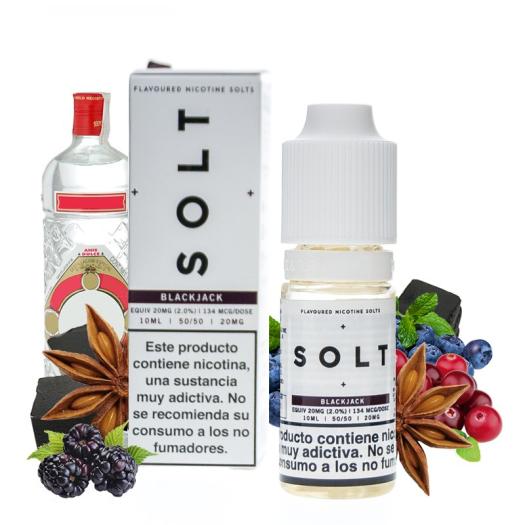 BLACKJACK - SOLT 10 ml - 20 mg - Líquido con SALES DE NICOTINA