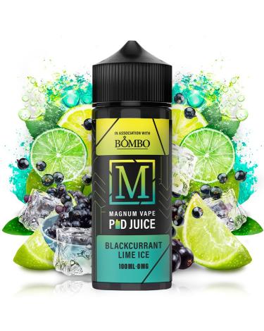 Blackurrant Lime Ice 100ml + Nicokits Gratis - Magnum Vape Pod Juice