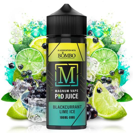 Blackcurrant Lime Ice 100ml + Nicokits Gratis - Magnum Vape Pod Juice