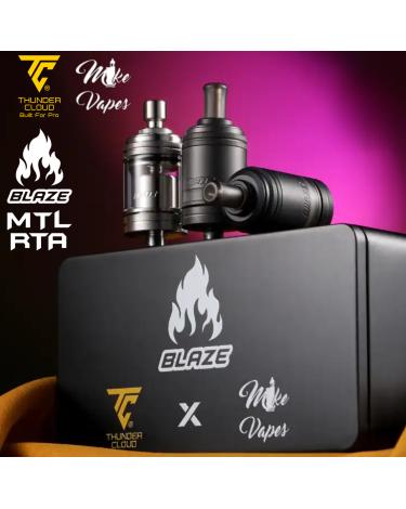 Blaze MTL RTA 22mm Thunder Cloud x Mike Vapes