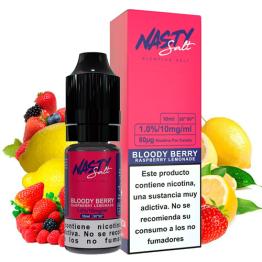 BLOODY BERRY - Raspberry Lemonade - NASTY JUICE 10 ml - Líquido con SAIS DE NICOTINA