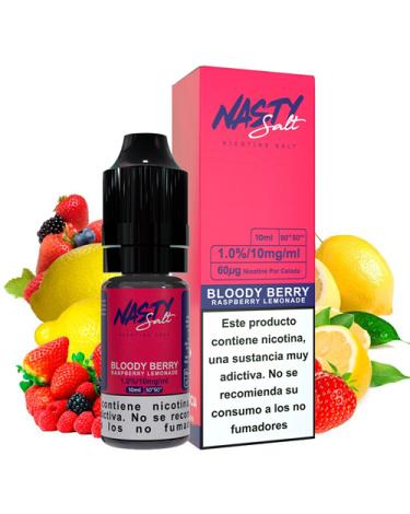 BLOODY BERRY - Raspberry Lemonade - NASTY JUICE 10 ml - Líquido con SAIS DE NICOTINA