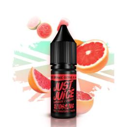 BLOOD ORANGE, CITRUS Y GUAVA - JUST JUICE SALT 10 ml - 5mg- 11 mg 20 mg - Líquido con SALES DE NICOTINA