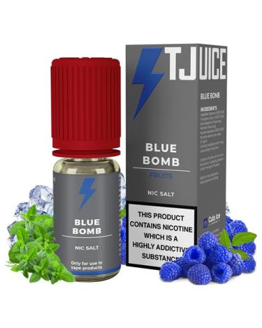 BLUE BOMB - T-Juice Salts 10 ml - 10mg y 20mg - Líquido con SALES DE NICOTINA