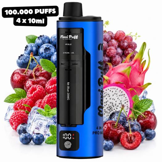 Blue Edition Pro Max 4in1 100k 20mg (4x10ml) Maxi Puff