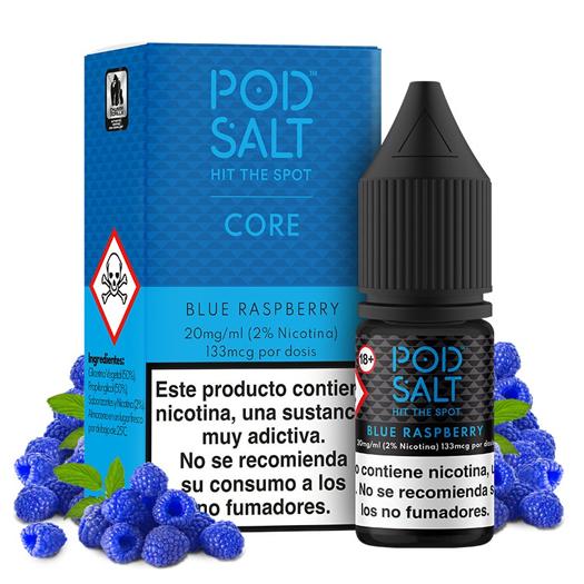 BLUE RASPBERRY 10ml - POD SALT - Líquido con SALES DE NICOTINA