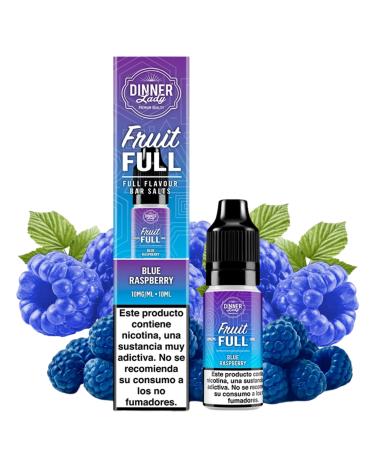 Blue Raspberry Dinner Lady Salts Fruit Full 10ml