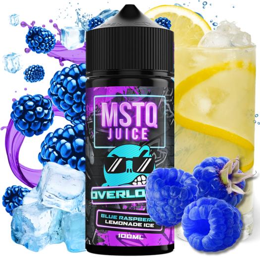 Blue Raspberry Lemonade Ice 100ml + Nicokits - MSTQ Juice Overload