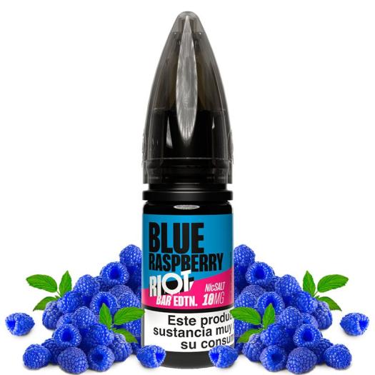 BLUE RASPBERRY - Riot Squad Bar EDTN 10 ml - 10 mg y 20 mg - Líquido con SALES DE NICOTINA BLUE RASPBERRY - Riot Squad Bar EDTN 10 ml - 10 mg y 20 mg - Líquido con SALES DE NICOTINA