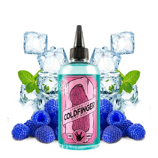 BLUE RAZZ 200ml + 4 Nicokits Gratis - Cold Finger by Joe's Juice