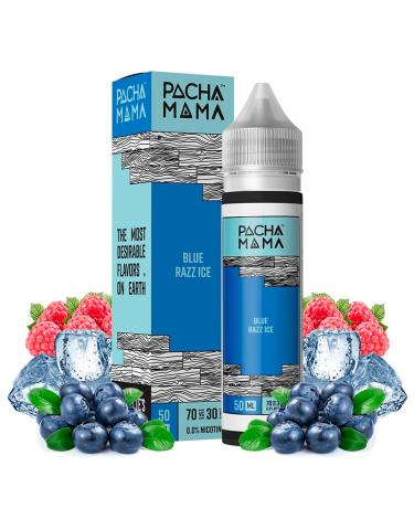 Blue Razz Ice 50ml - Pachamama by Charlie's Chalk Dust + Nicokit Gratis