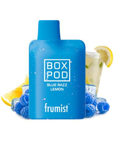 Blue Razz Lemon Box Pod Descartável Frumist 600 Puff - 20mg