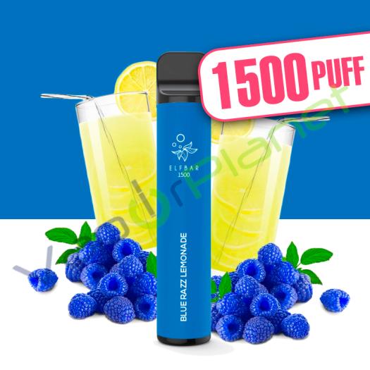 BLUE RAZZ LEMONADE Elf Bar 1500 4,8ml Pod System - Descartável - SEM NICOTINA