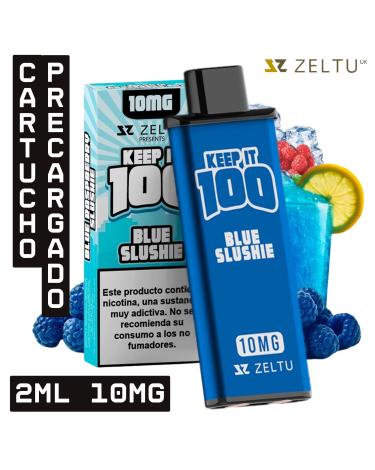 Blue Slushie Cartucho pré-preenchido com líquido ZELTU X³