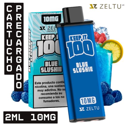 Blue Slushie Cartucho pré-preenchido com líquido ZELTU X³