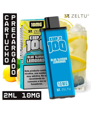 Blue Slushie Lemonade Cartucho pré-preenchido com líquido ZELTU X³