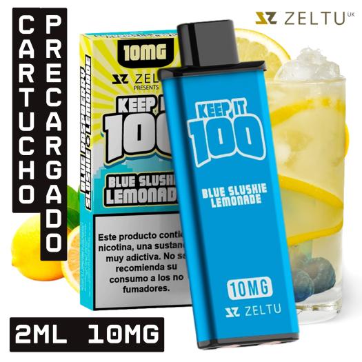 Blue Slushie Lemonade Cartucho pré-preenchido com líquido ZELTU X³